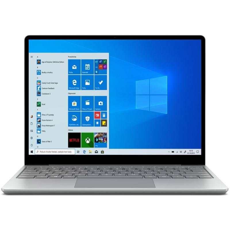 Notebook Microsoft Surface Laptop Go stříbrný