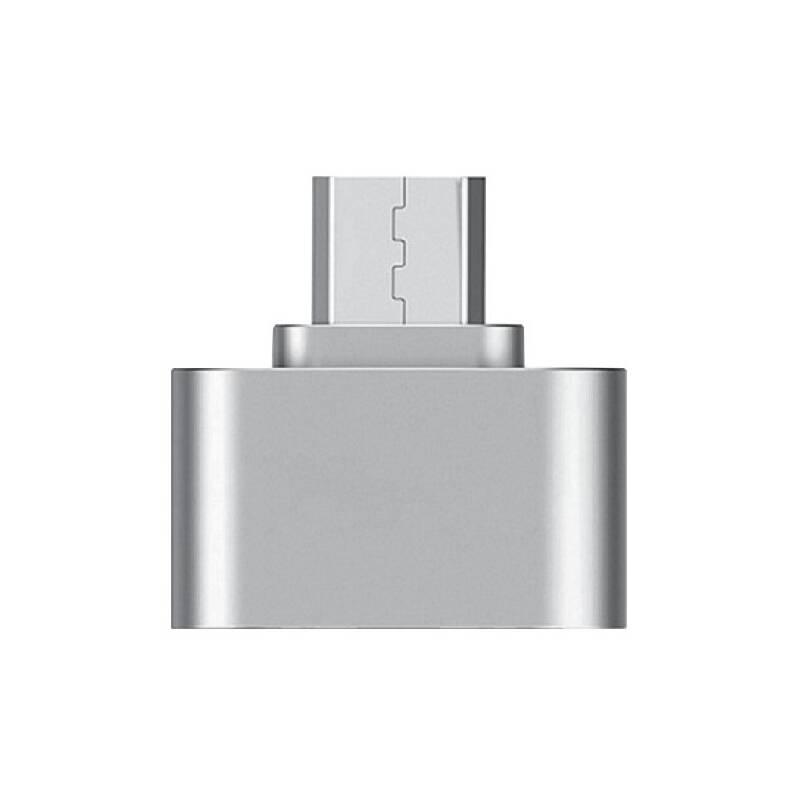 Redukce WG USB 2.0 Micro USB stříbrná, Redukce, WG, USB, 2.0, Micro, USB, stříbrná