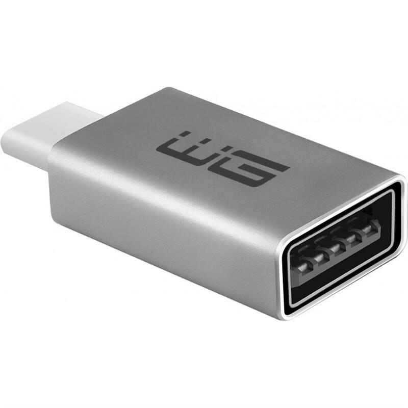 Redukce WG USB 3.0 USB-C stříbrná, Redukce, WG, USB, 3.0, USB-C, stříbrná