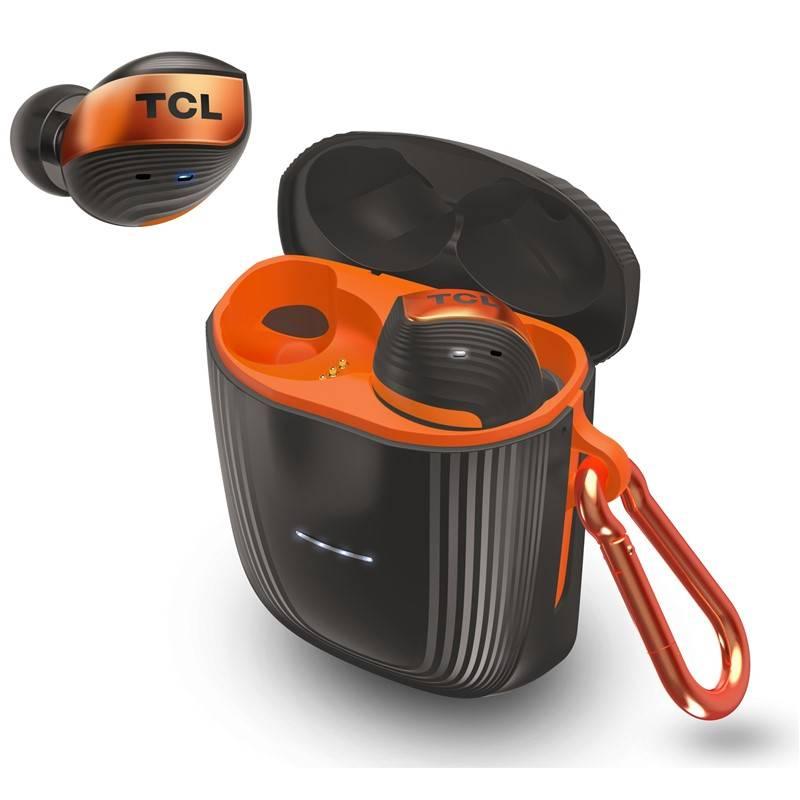 Sluchátka TCL ACTV500TWS černá oranžová
