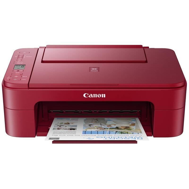 Tiskárna multifunkční Canon TS3352 červená, Tiskárna, multifunkční, Canon, TS3352, červená