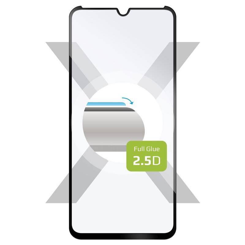Tvrzené sklo FIXED Full-Cover na Motorola Moto G8 Plus černé