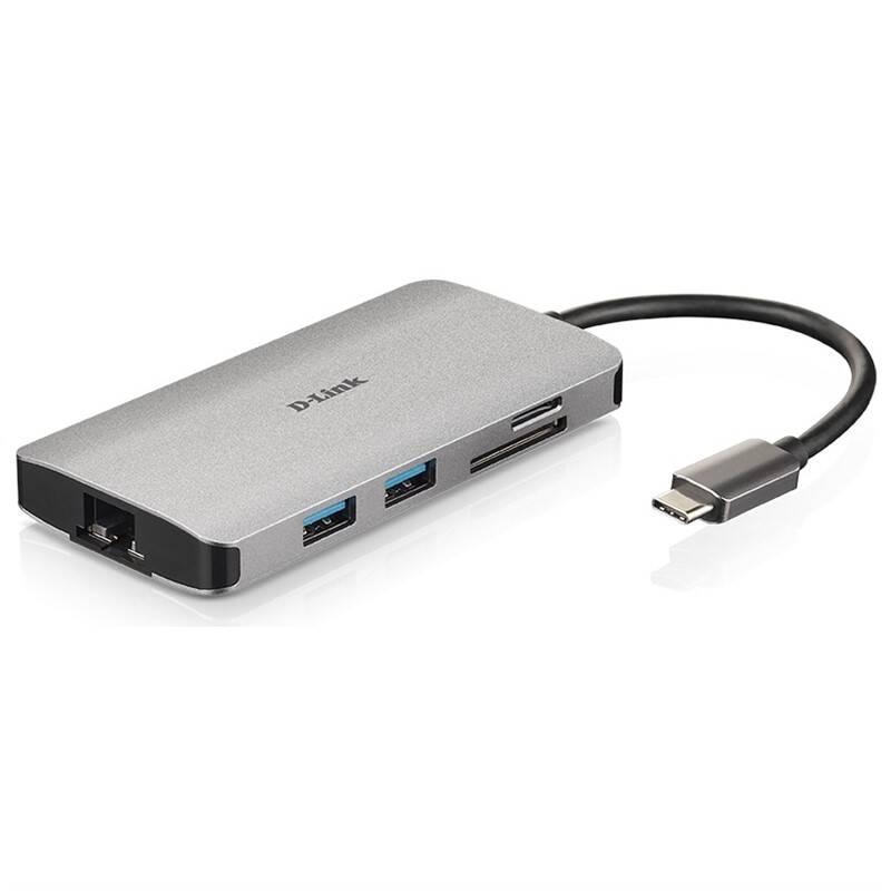 USB Hub D-Link USB-C HDMI, 3x