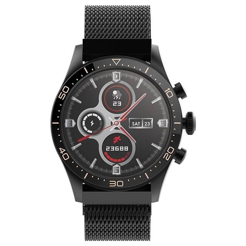 Chytré hodinky Forever Icon AW-100 černé, Chytré, hodinky, Forever, Icon, AW-100, černé