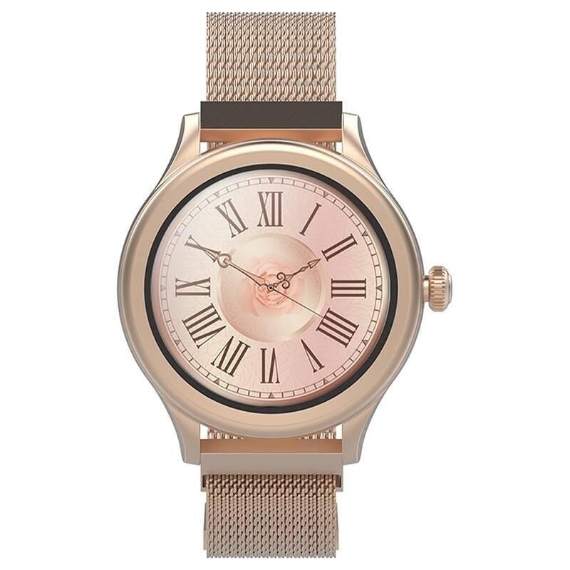 Chytré hodinky Forever Icon AW-100 zlaté