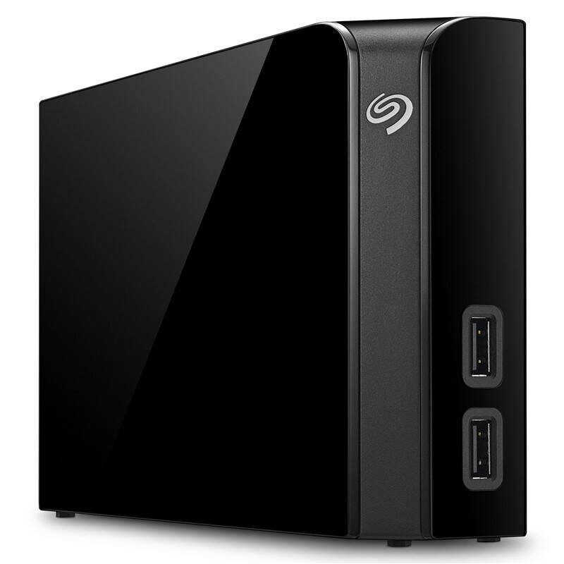 Externí pevný disk 3,5" Seagate Backup Plus Hub 10 TB černý