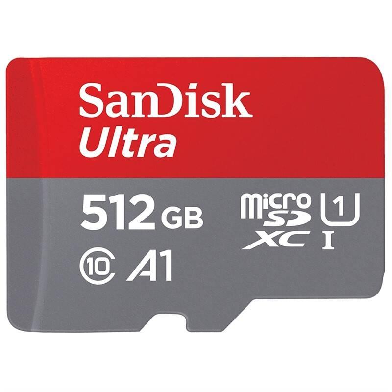 Paměťová karta Sandisk Micro SDXC Ultra Android 512GB UHS-I U1 adapter