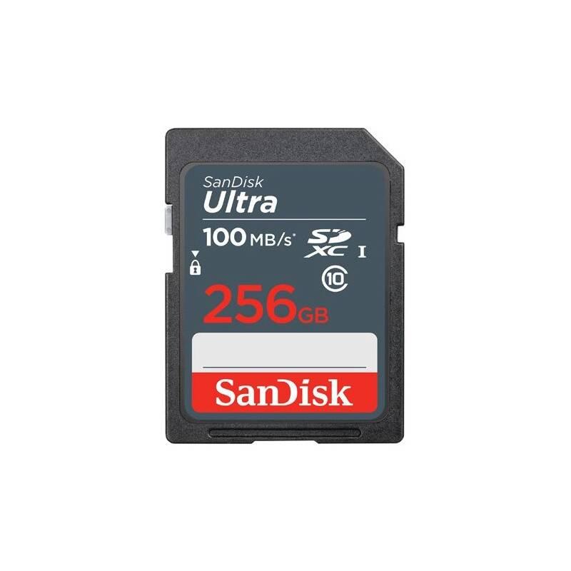 Paměťová karta Sandisk SDXC Ultra 256GB UHS-I U1, Paměťová, karta, Sandisk, SDXC, Ultra, 256GB, UHS-I, U1