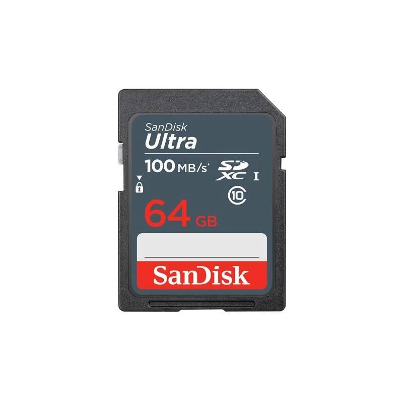 Paměťová karta Sandisk SDXC Ultra 64GB UHS-I U1, Paměťová, karta, Sandisk, SDXC, Ultra, 64GB, UHS-I, U1