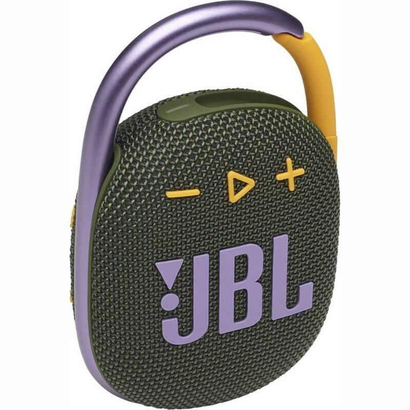 Přenosný reproduktor JBL CLIP 4 zelený