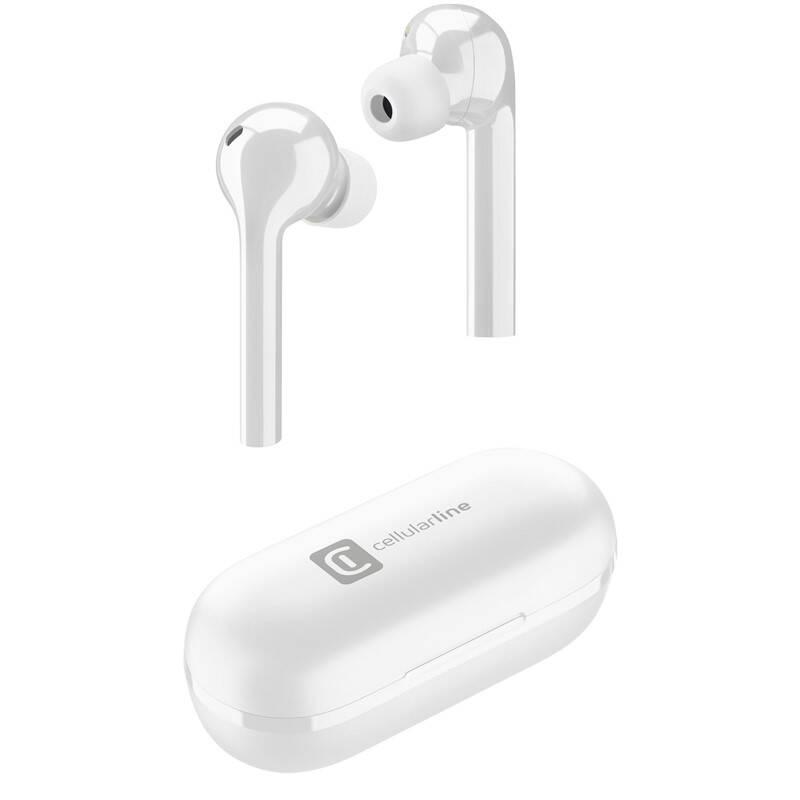 Sluchátka CellularLine Flag bílá