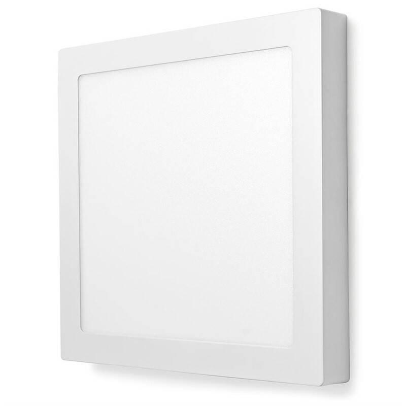 Stropní svítidlo Nedis WIFILAC30WT, Wi-Fi, 30 x 30cm, 18W, 1400lm, RGB, teplá studená bílá bílé