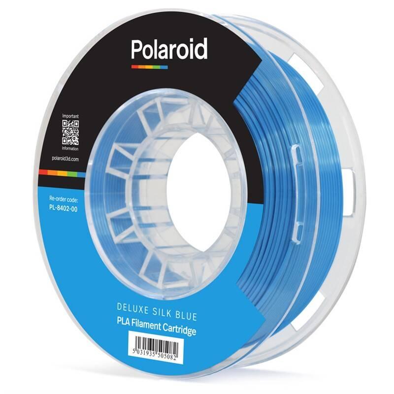 Tisková struna Polaroid Universal Deluxe PLA 250g 1.75mm modrá, Tisková, struna, Polaroid, Universal, Deluxe, PLA, 250g, 1.75mm, modrá