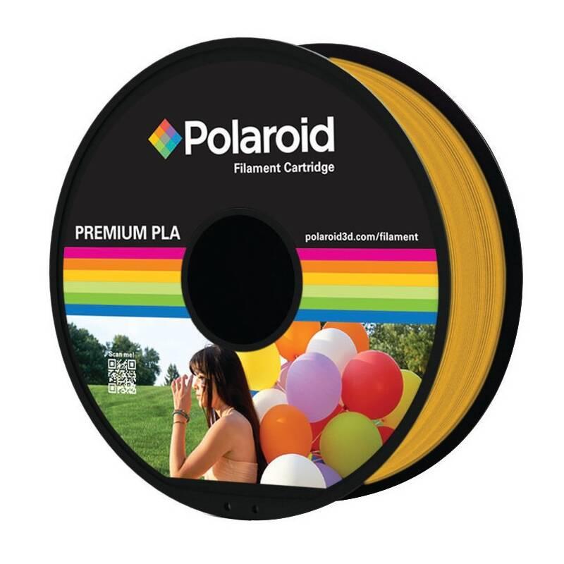 Tisková struna Polaroid Universal Premium PLA 1kg 1.75mm zlatá, Tisková, struna, Polaroid, Universal, Premium, PLA, 1kg, 1.75mm, zlatá