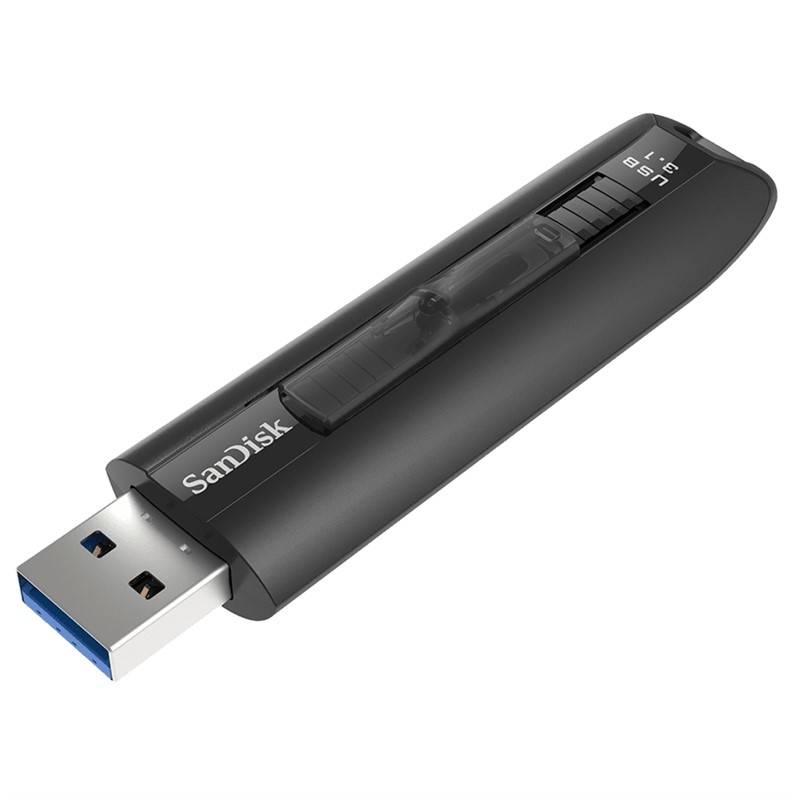 USB Flash Sandisk Cruzer Extreme Go 64GB černý