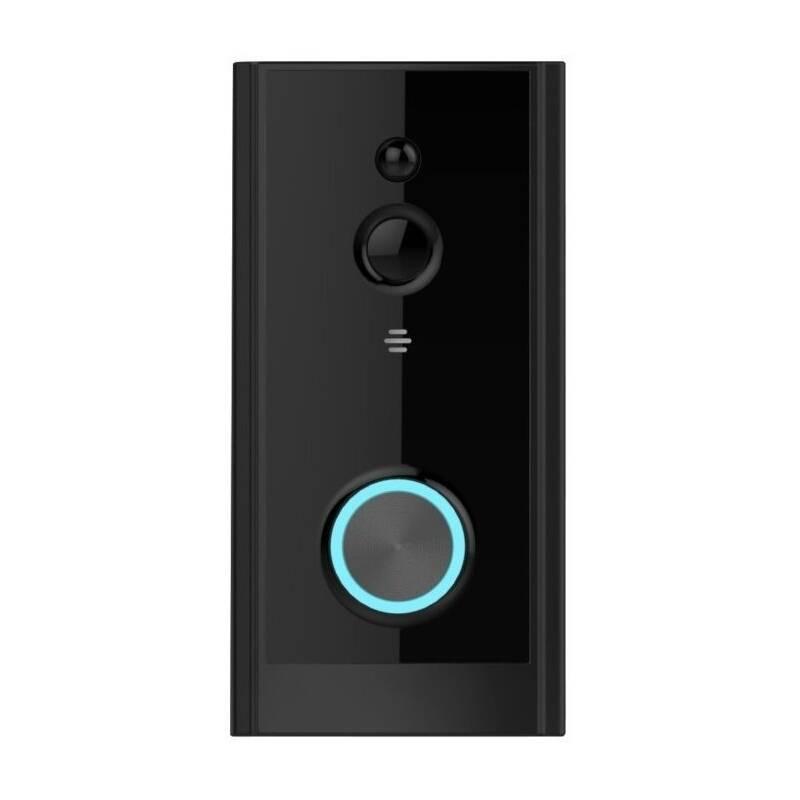 Zvonek bezdrátový IMMAX NEO LITE Smart Video zvonek, WiFi černý
