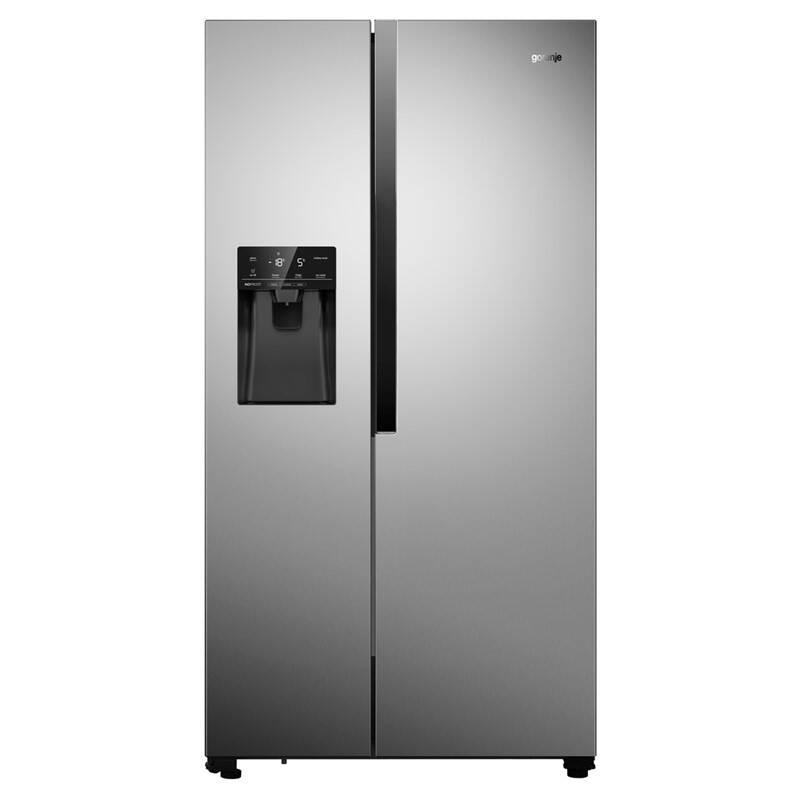 Americká lednice Gorenje NRS9181VX nerez