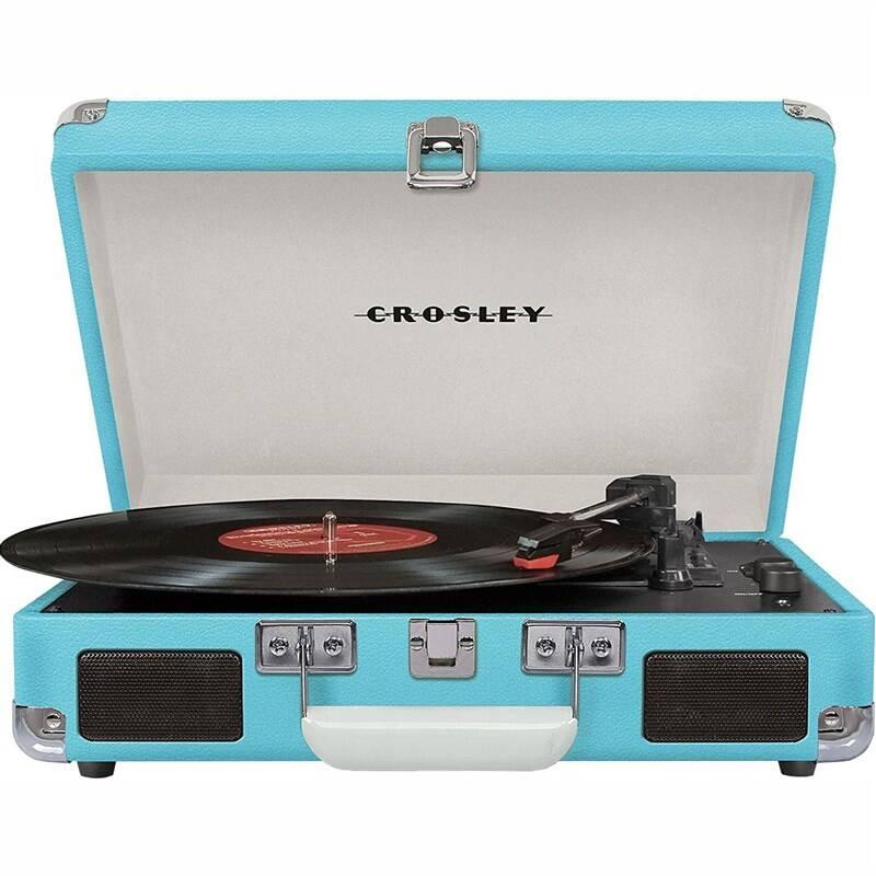 Gramofon Crosley Cruiser Deluxe tyrkysový, Gramofon, Crosley, Cruiser, Deluxe, tyrkysový