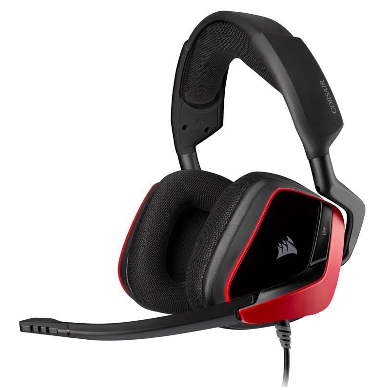 Headset Corsair Void Elite Surround černý červený