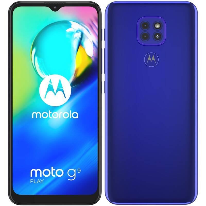 Mobilní telefon Motorola Moto G9 Play modrý