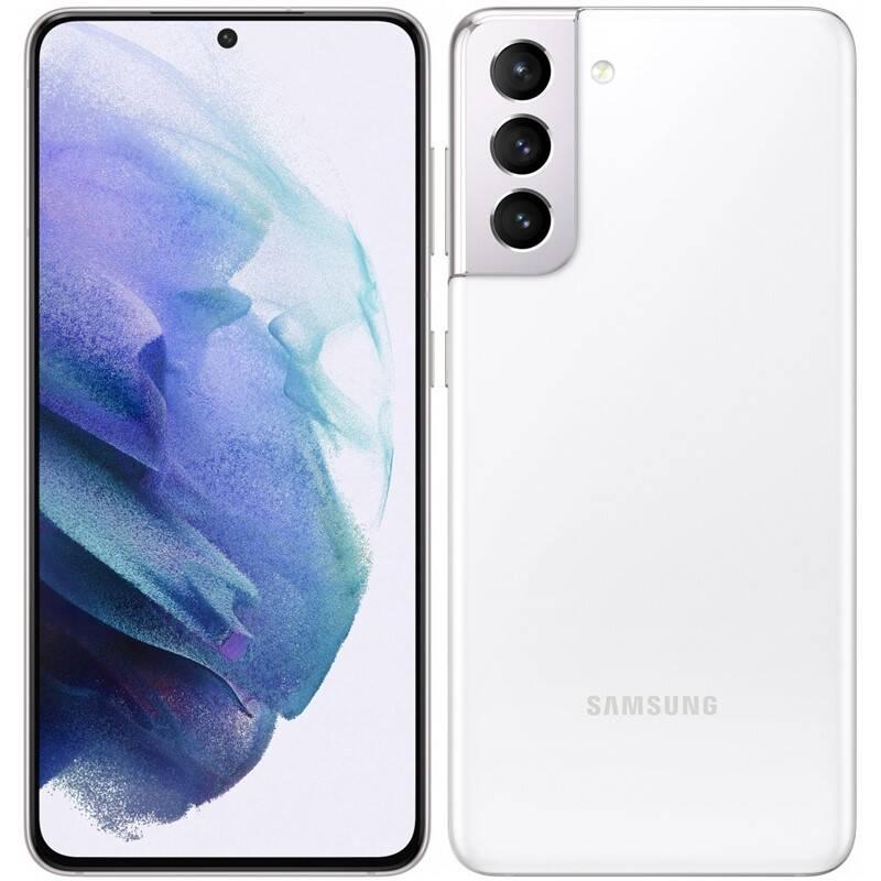 Mobilní telefon Samsung Galaxy S21 5G 256 GB bílý, Mobilní, telefon, Samsung, Galaxy, S21, 5G, 256, GB, bílý