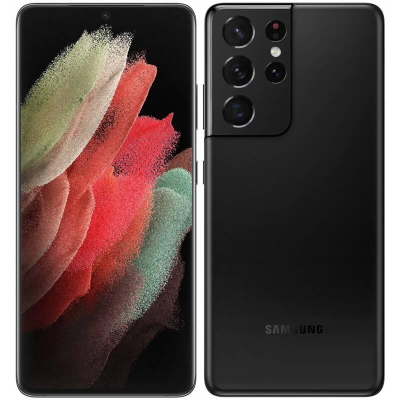 Mobilní telefon Samsung Galaxy S21 Ultra 5G 128 GB černý, Mobilní, telefon, Samsung, Galaxy, S21, Ultra, 5G, 128, GB, černý