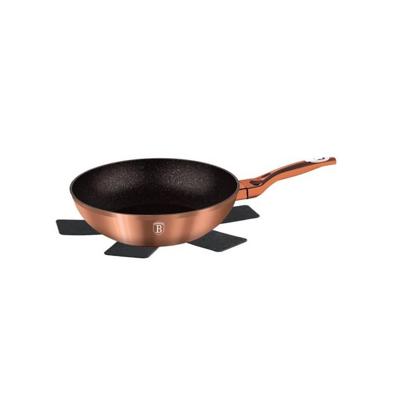 Pánev WOK Berlinger Haus Rosegold Metallic Line 28 cm