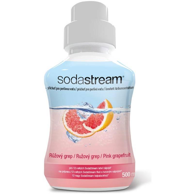 Příchuť pro perlivou vodu SodaStream Růžový grep 500 ml