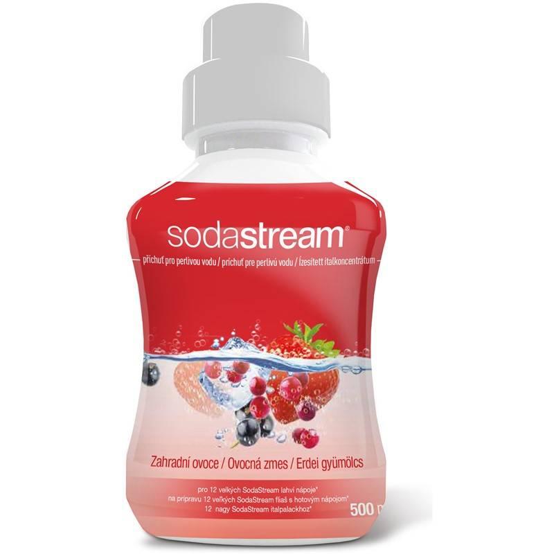 Příchuť pro perlivou vodu SodaStream Zahradní ovoce 500 ml, Příchuť, pro, perlivou, vodu, SodaStream, Zahradní, ovoce, 500, ml