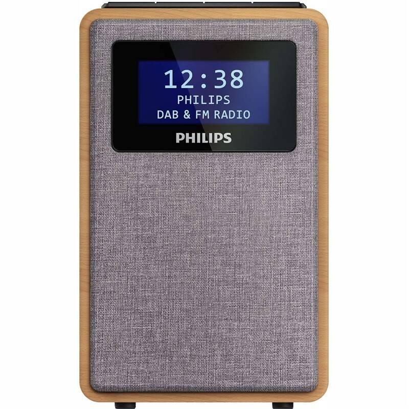 Radiopřijímač s DAB Philips TAR5005 dřevo