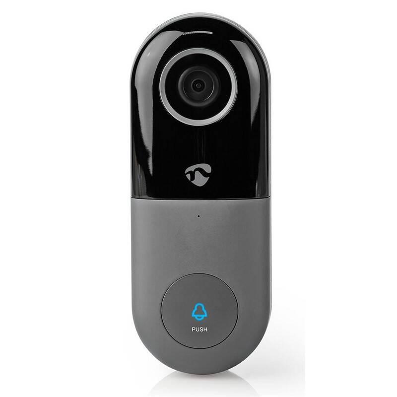 Zvonek bezdrátový Nedis Wi-Fi Smart s kamerou, Zvonek, bezdrátový, Nedis, Wi-Fi, Smart, s, kamerou