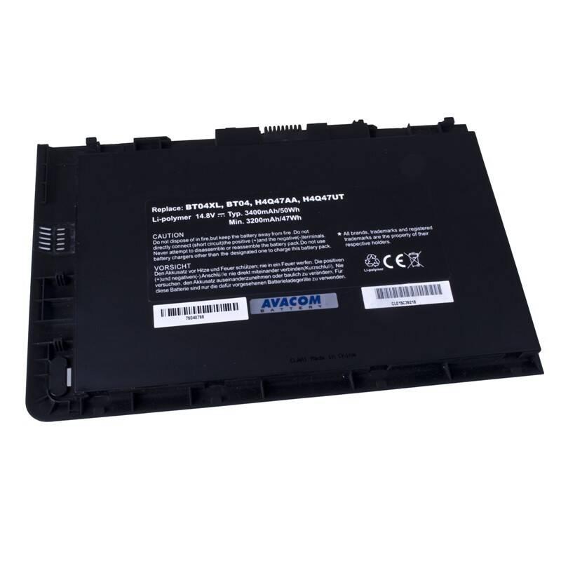 Baterie Avacom HP EliteBook 9470m Li-Pol 14,8V 3400mAh 50Wh, Baterie, Avacom, HP, EliteBook, 9470m, Li-Pol, 14,8V, 3400mAh, 50Wh