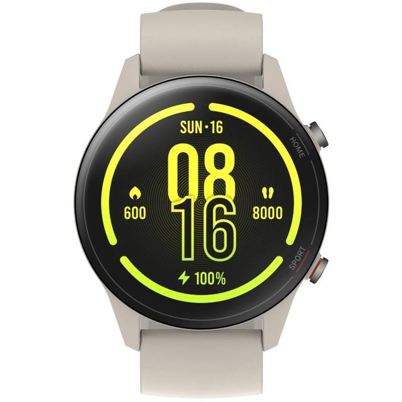 Chytré hodinky Xiaomi Mi Watch béžové