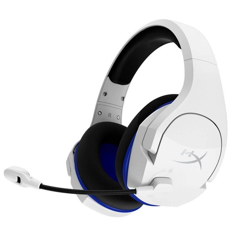 Headset HyperX Cloud Stinger Core Wireless pro PS4 PS5 bílý