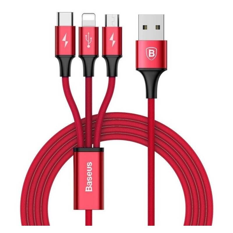 Kabel Baseus Rapid Series 3v1, USB