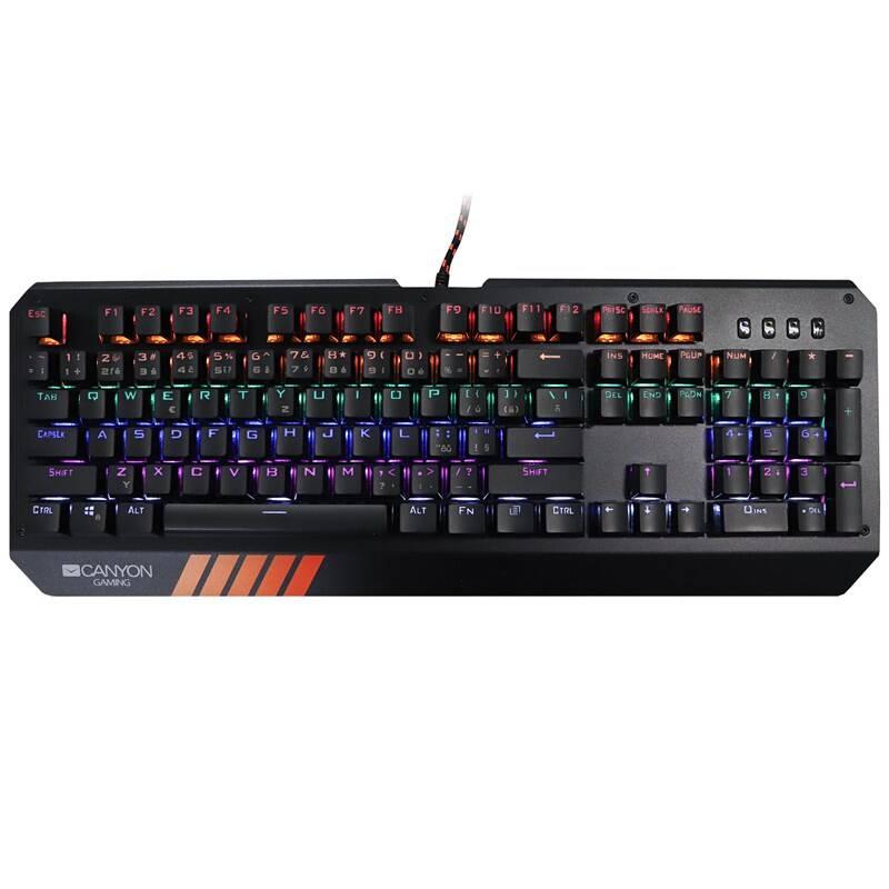 Klávesnice Canyon Hazard CND-SKB6-CS, CZ layout