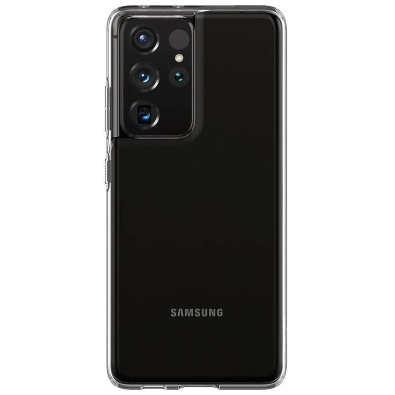 Kryt na mobil Spigen Liquid Crystal na Samsung Galaxy S21 Ultra 5G průhledný