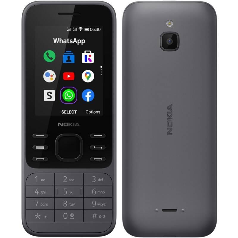 Mobilní telefon Nokia 6300 4G šedý, Mobilní, telefon, Nokia, 6300, 4G, šedý