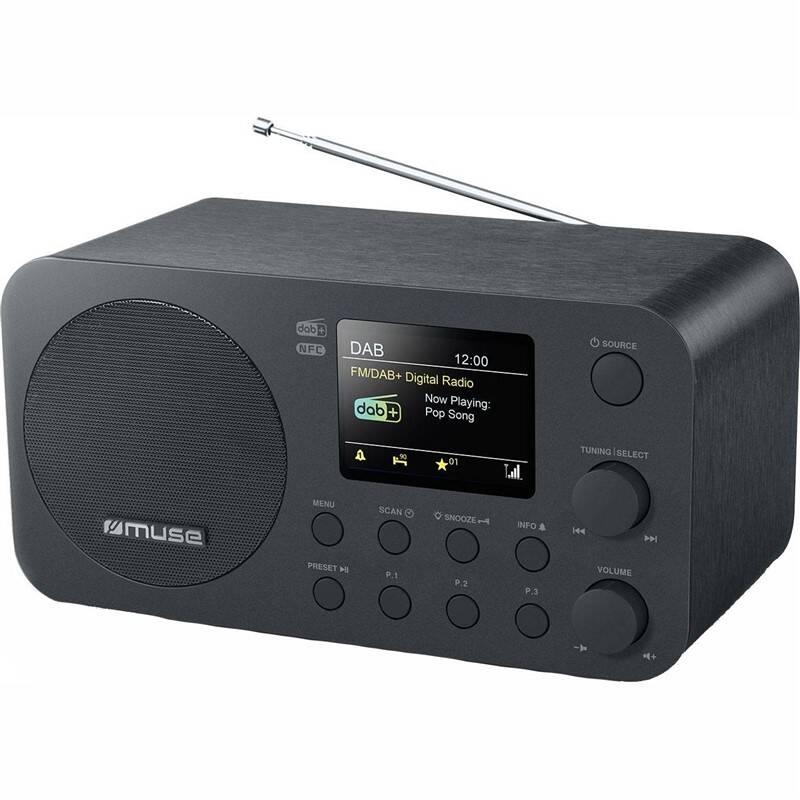 Radiopřijímač s DAB MUSE M-128 DBT