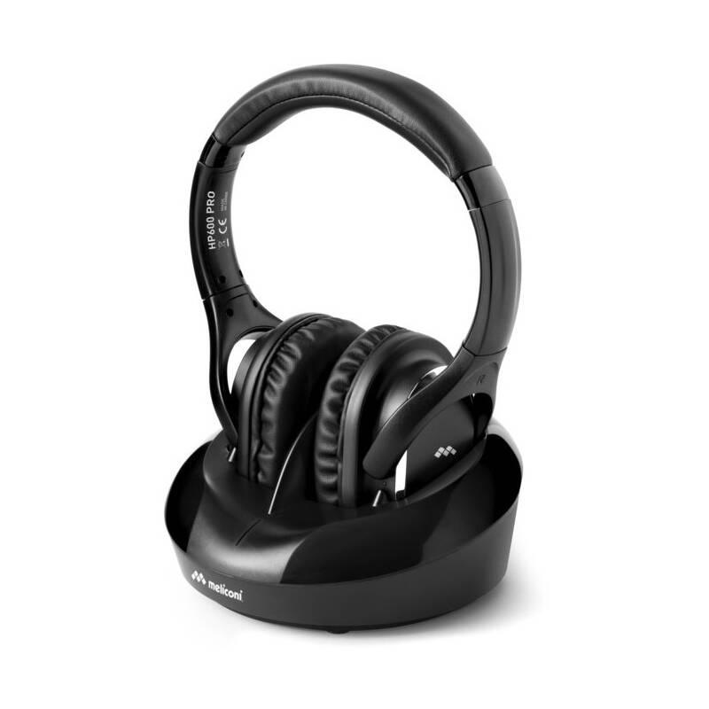 Sluchátka Meliconi HP 600 Pro černá