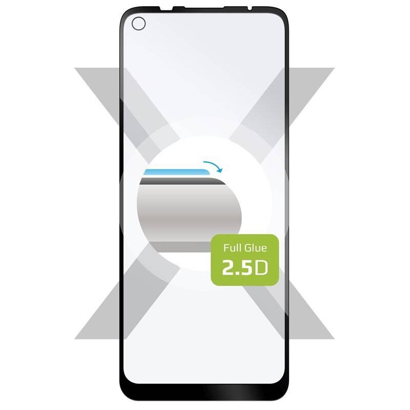 Tvrzené sklo FIXED Full-Cover na Motorola Moto G9 Power černé