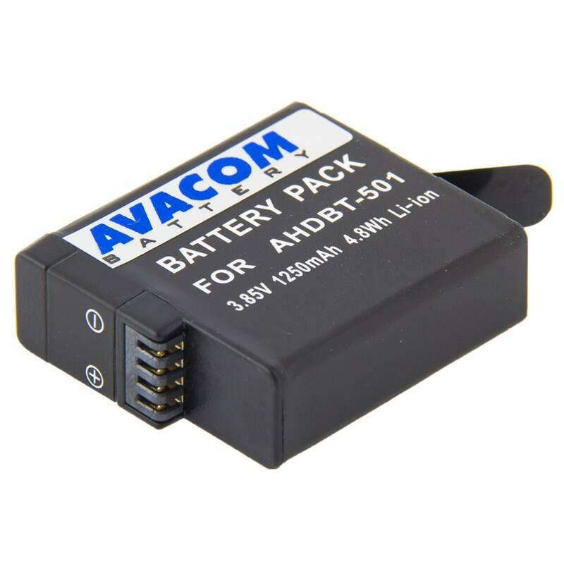 Baterie Avacom GoPro AHDBT-501 Li-Ion 3.7V 1250mAh 4.8Wh