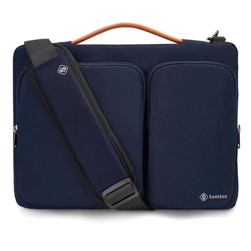 Brašna na notebook tomtoc Messenger na 13" MacBook Pro Air modrá