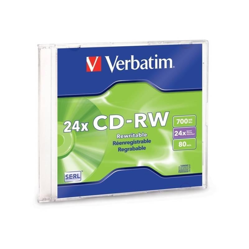 Disk Verbatim CD-RW 700MB 8-12x jewel