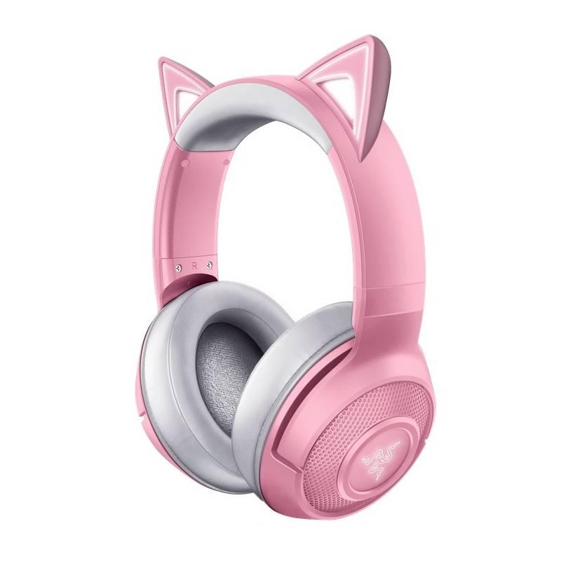 Headset Razer Kraken BT Kitty Edition - Quartz, Headset, Razer, Kraken, BT, Kitty, Edition, Quartz