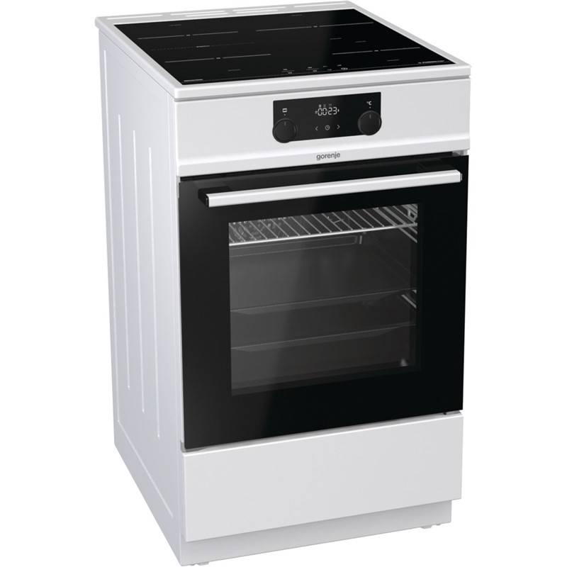 Indukční sporák Gorenje EIT5355WPG bílý