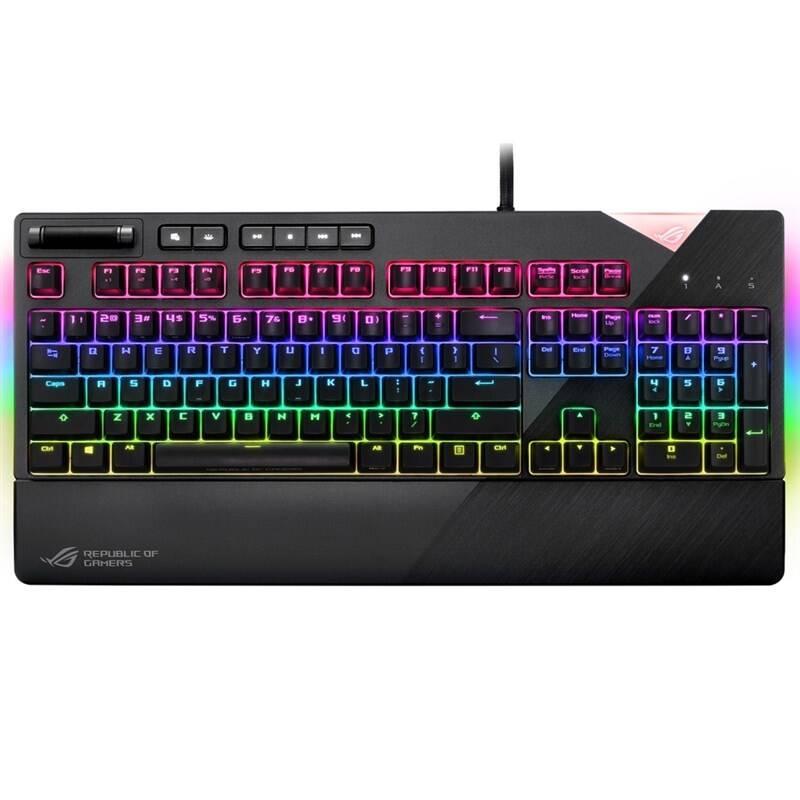 Klávesnice Asus ROG Strix Flare, CZ černá