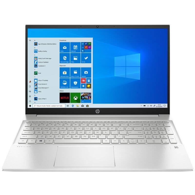 Notebook HP Pavilion 15-eh0004nc stříbrný