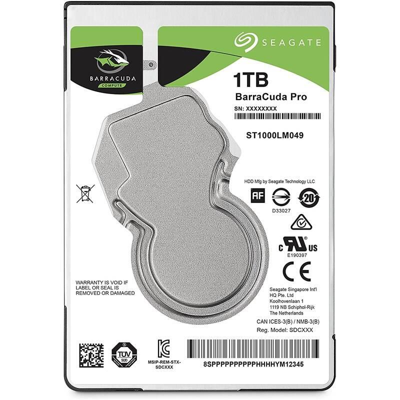 Pevný disk 2,5" Seagate BarraCuda Pro