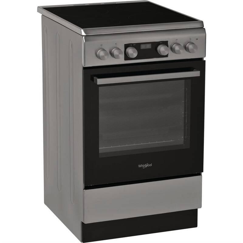 Sklokeramický sporák Whirlpool WS5V8CCX E nerez